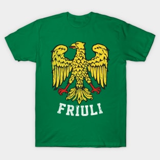 Friuli Venezia Giulia / Coat of Arms / Vintage Style T-Shirt